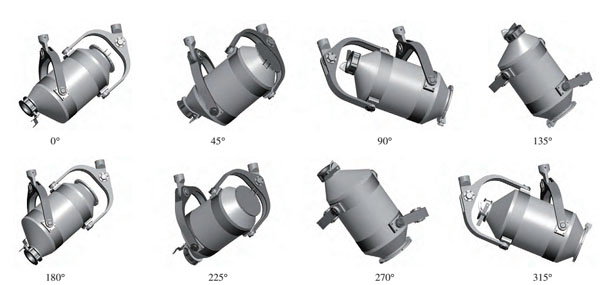 三维混合机运动模拟